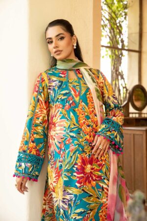 My Fashion Road MARIA B MBasics Eid Unstitched Lawn Collection 2025 | MB-CUS25-903A