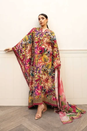 My Fashion Road MARIA B MBasics Eid Unstitched Lawn Collection 2025 | MB-CUS25-903B