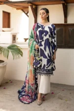 My Fashion Road MARIA B MBasics Eid Unstitched Lawn Collection 2025 | MB-CUS25-905B