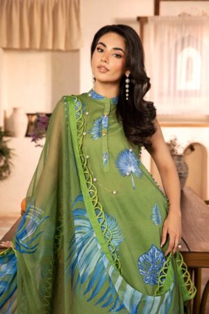My Fashion Road MARIA B MBasics Eid Unstitched Lawn Collection 2025 | MB-CUS25-906A