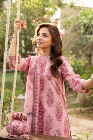My Fashion Road MARIA B MBasics Eid Unstitched Lawn Collection 2025 | MB-CUS25-908A