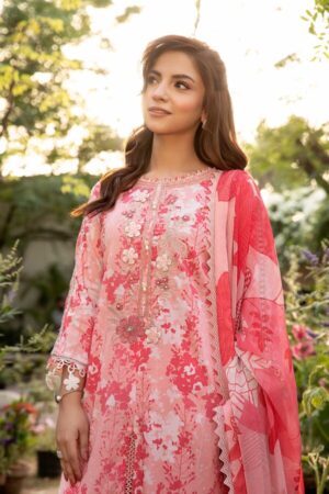 My Fashion Road MARIA B MBasics Eid Unstitched Lawn Collection 2025 | MB-CUS25-910B