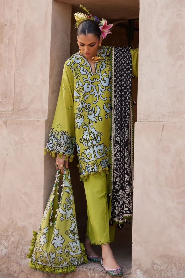 My Fashion Road Elan Luxury Unstitched Lawn Collection 2025 | EL25-03 A My Fashion Road Elan Luxury Unstitched Lawn Collection 2025 | EL25-03 A