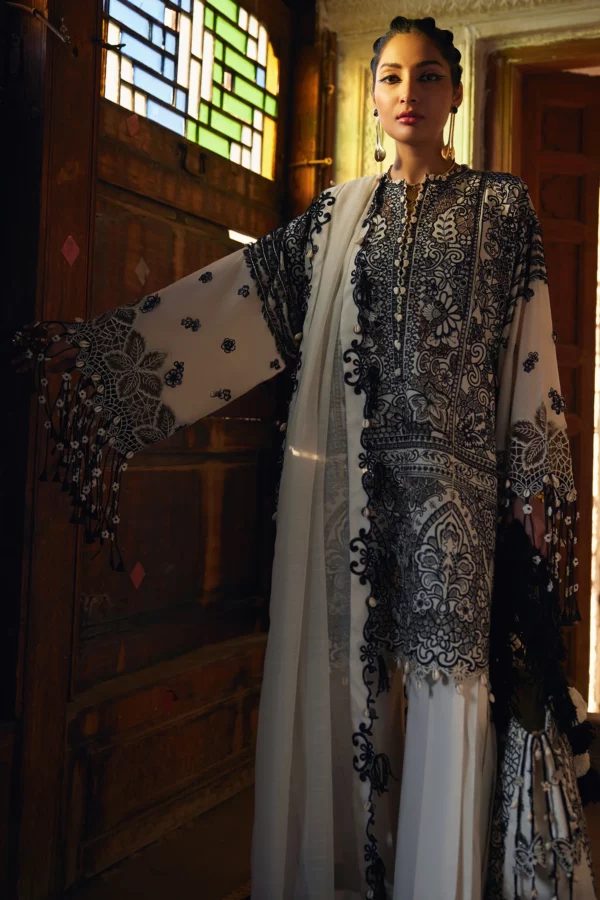 My Fashion Road Elan Luxury Unstitched Lawn Collection 2025 | EL25-02 B My Fashion Road Elan Luxury Unstitched Lawn Collection 2025 | EL25-02 B