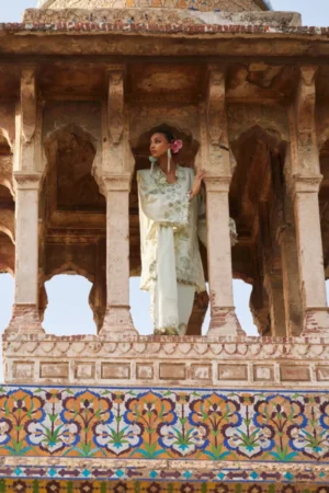 My Fashion Road Elan Luxury Unstitched Lawn Collection 2025 | EL25-05 A