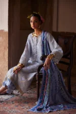 My Fashion Road Elan Luxury Unstitched Lawn Collection 2025 | EL25-01 B
