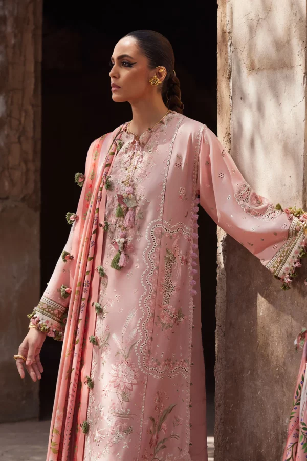 My Fashion Road Elan Luxury Unstitched Lawn Collection 2025 | EL25-01 A My Fashion Road Elan Luxury Unstitched Lawn Collection 2025 | EL25-01 A