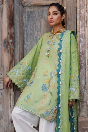 My Fashion Road Elan Luxury Unstitched Lawn Collection 2025 | EL25-11 B