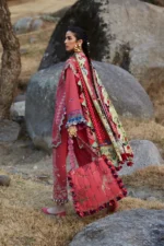 My Fashion Road Elan Luxury Unstitched Lawn Collection 2025 | EL25-06 B My Fashion Road Elan Luxury Unstitched Lawn Collection 2025 | EL25-06 B