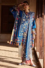 My Fashion Road Elan Luxury Unstitched Lawn Collection 2025 | EL25-08 A
