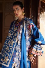 My Fashion Road Elan Luxury Unstitched Lawn Collection 2025 | EL25-08 A