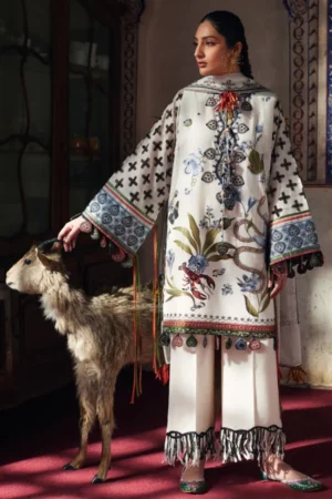 My Fashion Road Elan Luxury Unstitched Lawn Collection 2025 | EL25-04 B