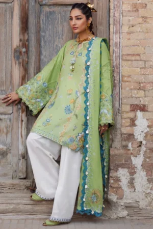 My Fashion Road Elan Luxury Unstitched Lawn Collection 2025 | EL25-11 B