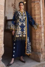 My Fashion Road Elan Luxury Unstitched Lawn Collection 2025 | EL25-03 B My Fashion Road Elan Luxury Unstitched Lawn Collection 2025 | EL25-03 B