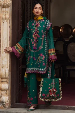 My Fashion Road Elan Luxury Unstitched Lawn Collection 2025 | EL25-06 A