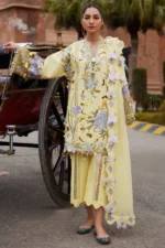 My Fashion Road Elan Luxury Unstitched Lawn Collection 2025 | EL25-09 A My Fashion Road Elan Luxury Unstitched Lawn Collection 2025 | EL25-09 A