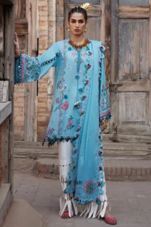 My Fashion Road Elan Luxury Unstitched Lawn Collection 2025 | EL25-11 A