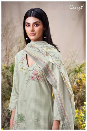 My Fashion Road Ganga Fashion Calina Exclusive Cotton Ladies Suit | S3551-C