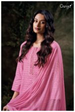 My Fashion Road Ganga Fashion Frinisa Fancy Printed Cotton Ganga Fashion Suit | S3583-C