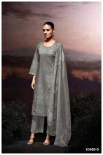 My Fashion Road Ganga Fashion Hafija Fancy Cotton Premium Designs Suit | S3689 – D