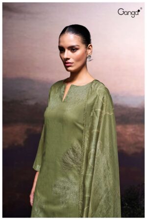 My Fashion Road Ganga Fashion Hafija Fancy Cotton Premium Designs Suit | S3689 – B