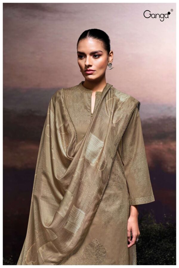 My Fashion Road Ganga Fashion Hafija Fancy Cotton Premium Designs Suit | S3689 – C