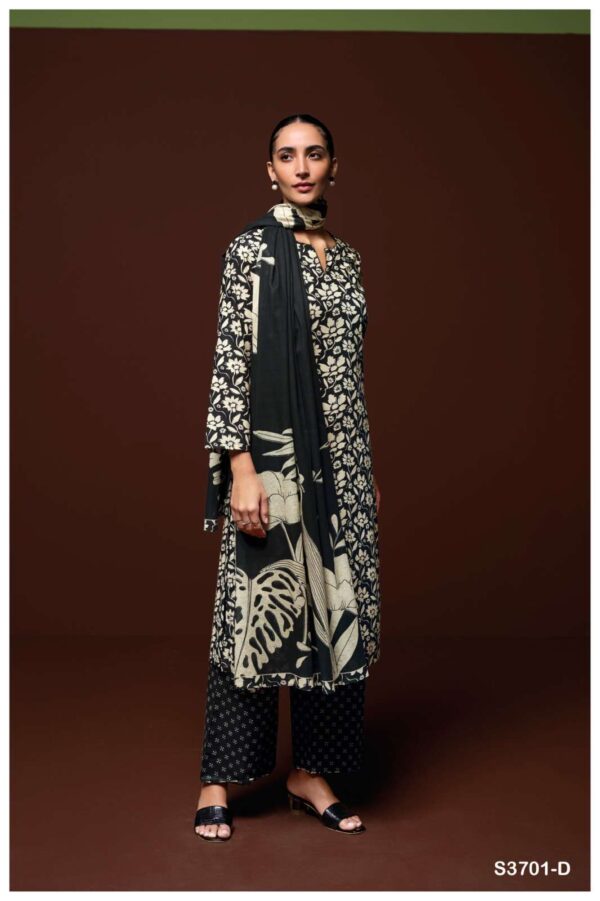 My Fashion Road Ganga Fashion Jivika Printed Cotton Ladies Suit | S3701 – D