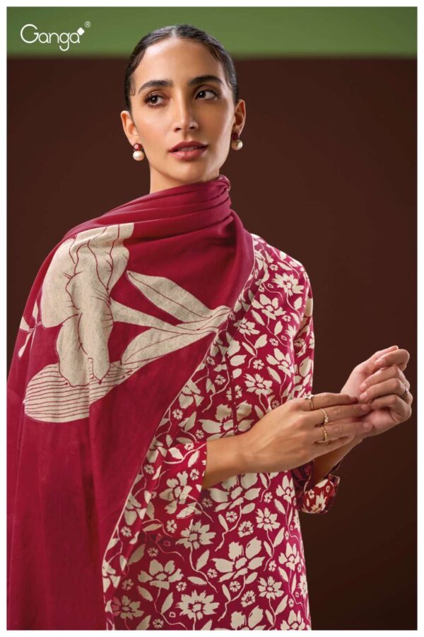 My Fashion Road Ganga Fashion Jivika Printed Cotton Ladies Suit | S3701 – C