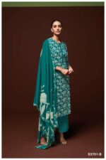 My Fashion Road Ganga Fashion Jivika Printed Cotton Ladies Suit | S3701 – B My Fashion Road Ganga Fashion Jivika Printed Cotton Ladies Suit | S3701 – B