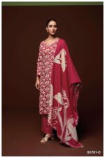 My Fashion Road Ganga Fashion Jivika Printed Cotton Ladies Suit | S3701 – C My Fashion Road Ganga Fashion Jivika Printed Cotton Ladies Suit | S3701 – C