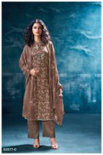 My Fashion Road Ganga Fashion Leesha Printed Cotton Salwar Suit | S3577-C