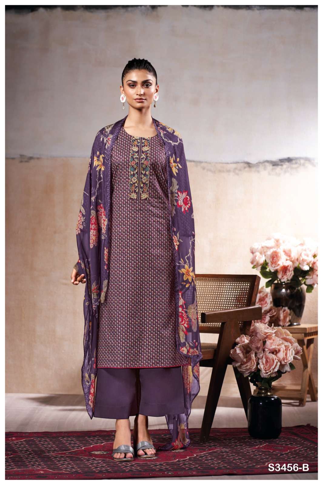 My Fashion Road Ganga Fashion Maheen Premium Cotton Salwar Suit | S3456-B My Fashion Road Ganga Fashion Maheen Premium Cotton Salwar Suit | S3456-B