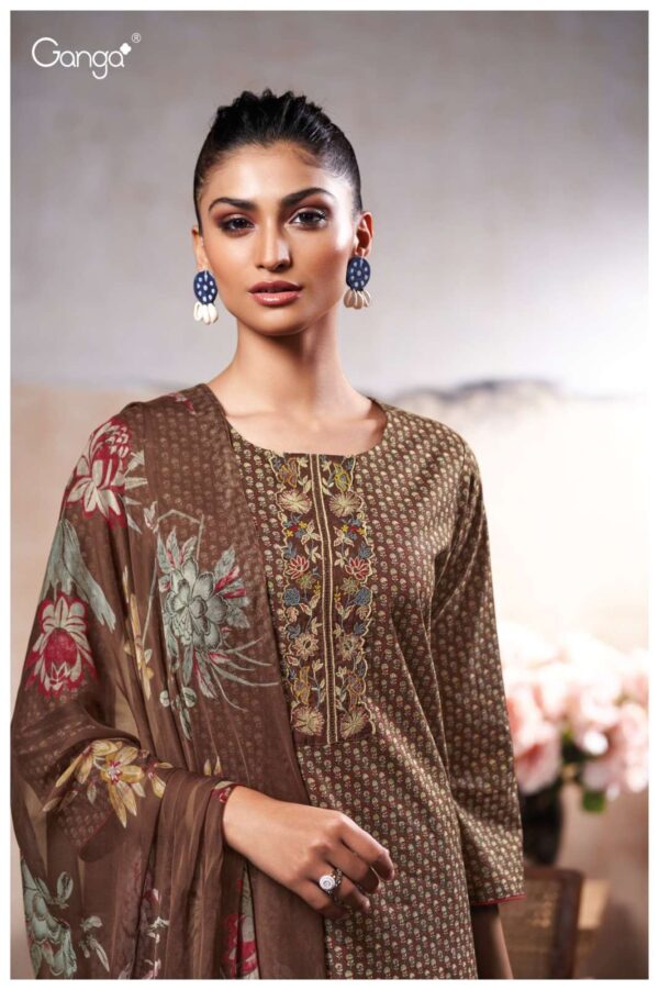 My Fashion Road Ganga Fashion Maheen Premium Cotton Salwar Suit | S3456-A