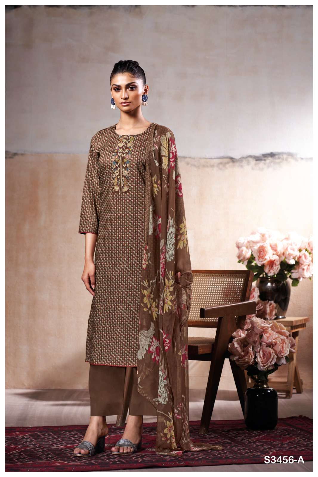 My Fashion Road Ganga Fashion Maheen Premium Cotton Salwar Suit | S3456-A My Fashion Road Ganga Fashion Maheen Premium Cotton Salwar Suit | S3456-A