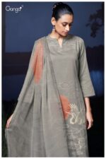 My Fashion Road Ganga Fashion Maizy Exclusive Fancy Cotton Dress | S3542-B