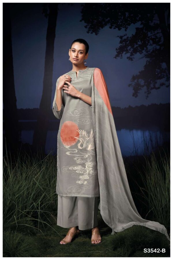 My Fashion Road Ganga Fashion Maizy Exclusive Fancy Cotton Dress | S3542-B