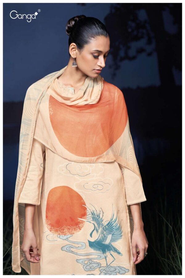 My Fashion Road Ganga Fashion Maizy Exclusive Fancy Cotton Dress | S3542-C