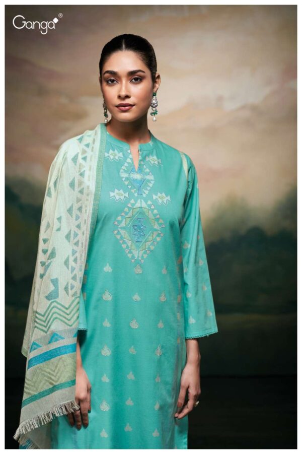 My Fashion Road Ganga Fashion Nesiah Premium Designs Cotton Suit | S3530