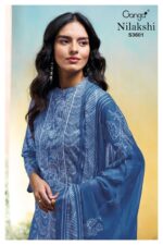 My Fashion Road Ganga Fashion Nilakshi Printed Cotton Premium Designs Suit | S3601-C