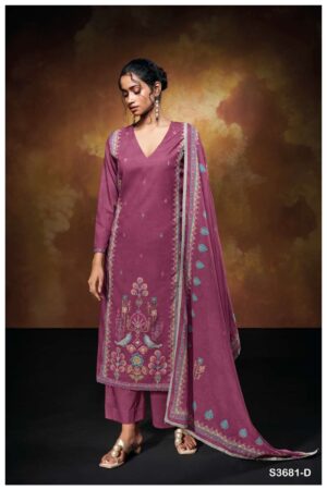 My Fashion Road Ganga Fashion Zuleika Exclusive Fancy Ladies Suit | S3681 – D