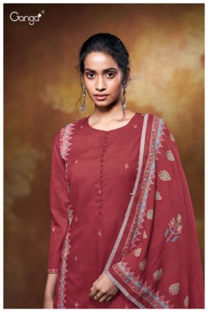 My Fashion Road Ganga Fashion Zuleika Exclusive Fancy Ladies Suit | S3681 – C