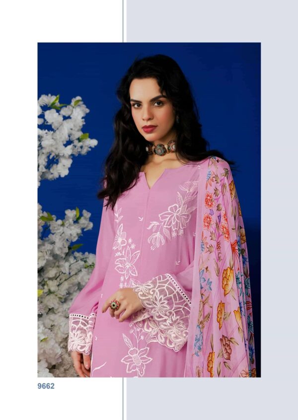 My Fashion Road Kimora Heer Florus Designer Muslin Ladies Dress | 9662