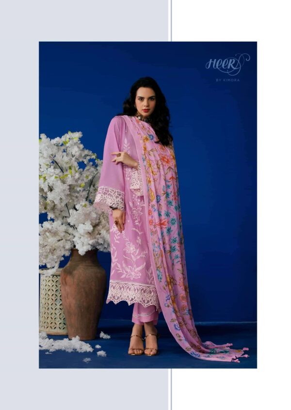My Fashion Road Kimora Heer Florus Designer Muslin Ladies Dress | 9662