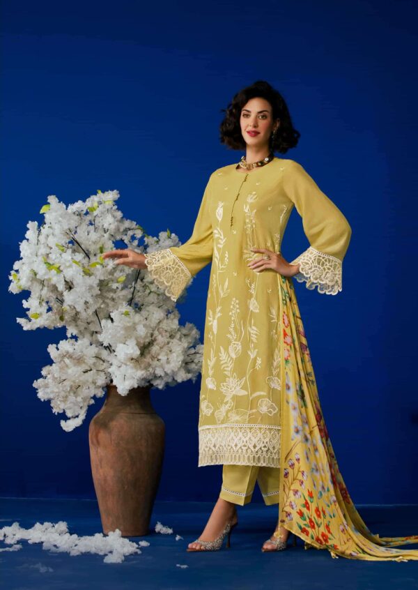 My Fashion Road Kimora Heer Florus Designer Muslin Ladies Dress | 9663