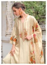 My Fashion Road Varsha Cross Stitch Exclusive Russian Silk Suit |  CS – 01