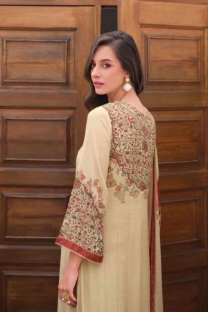 My Fashion Road Varsha Naqqashi Exclusive Fancy Viscose Muslin Suit | NQ-05