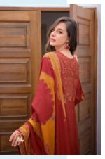 My Fashion Road Varsha Naqqashi Exclusive Fancy Viscose Muslin Suit | NQ-02