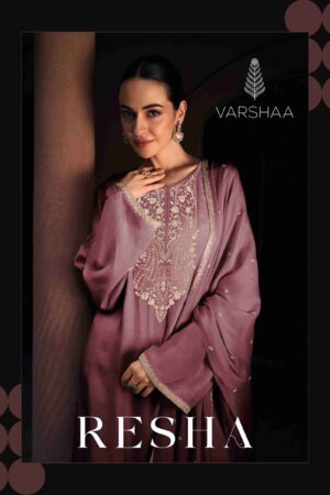 My Fashion Road Varsha Resha Partywear Style Designer Ladies Suit |  RS – 01