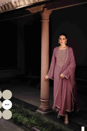 My Fashion Road Varsha Resha Partywear Style Designer Ladies Suit |  RS – 01