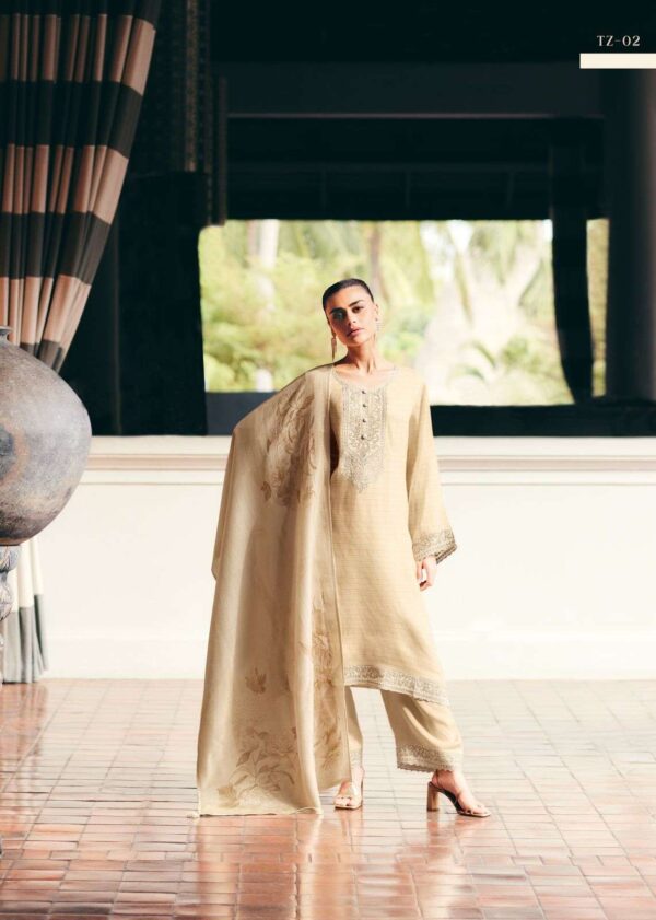 My Fashion Road Varsha Tehzeeb Designer Organza Suit |  TZ – 02